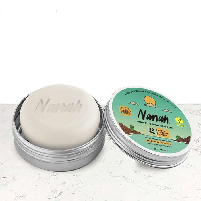 DILMUN Protector solar mineral 30SPF en barra 80g Nanah