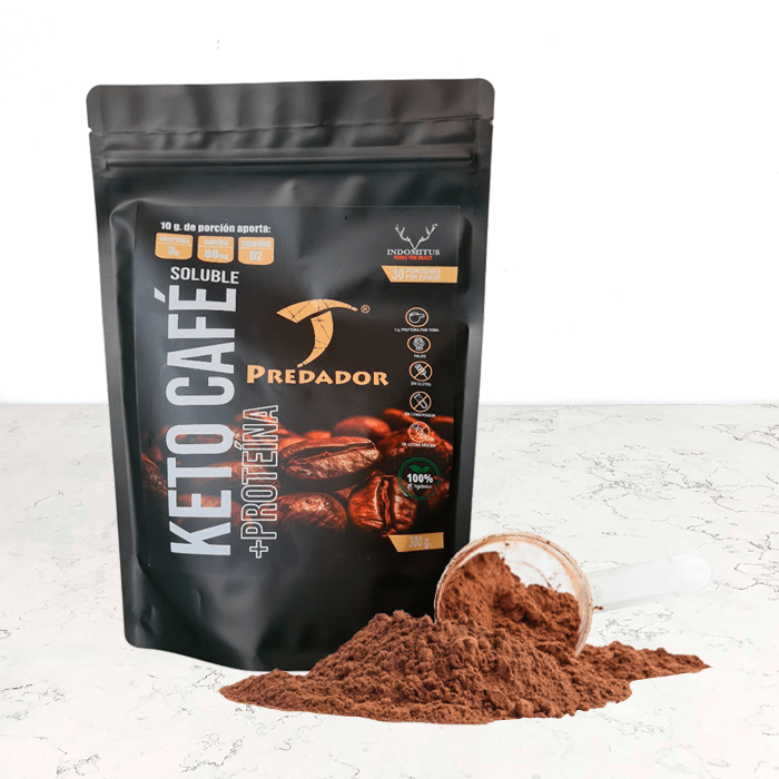 DILMUN Proteína orgánica keto café 300g Indomitus