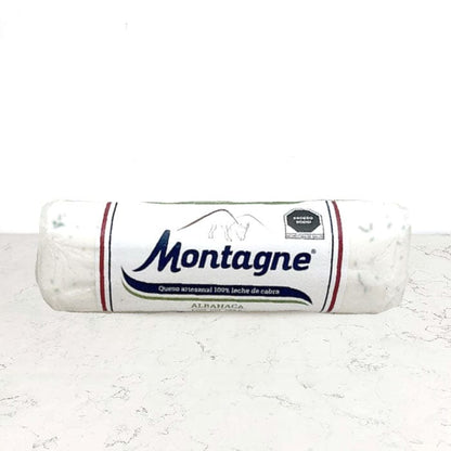 DILMUN Queso artesanal de cabra con albahaca 200g Montagne