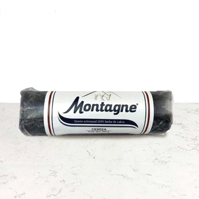 DILMUN Queso artesanal de cabra con cenizas 200g Montagne