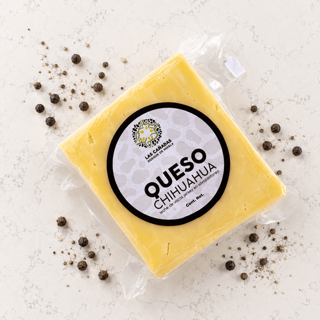DILMUN Queso chihuahua maduro nandi de pastoreo 400g  Las Cañadas