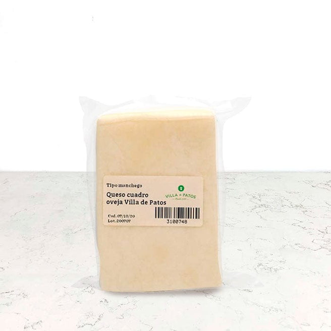 DILMUN Queso cuadro de oveja de libre pastoreo 500g Villa de Patos