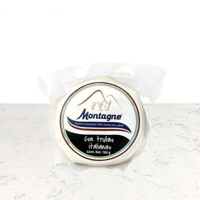 DILMUN Queso de cabra con trufa italiana 180g Montagne