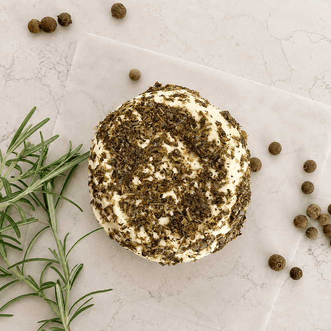 DILMUN Queso fresco de hierbas y olivo Presto 220g Finca Las Luciérnagas