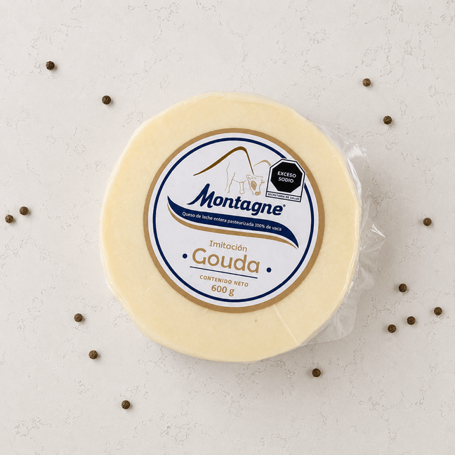 DILMUN Queso tipo gouda 600g Montagne