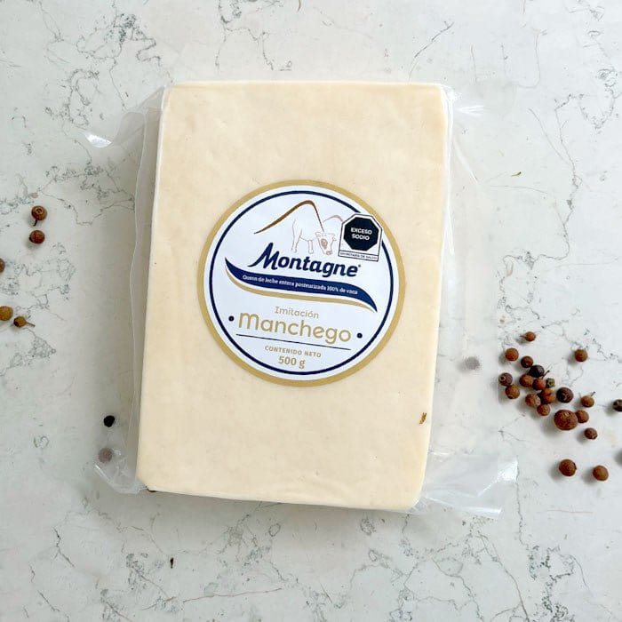 DILMUN Queso tipo manchego de vaca 500 g Montagne