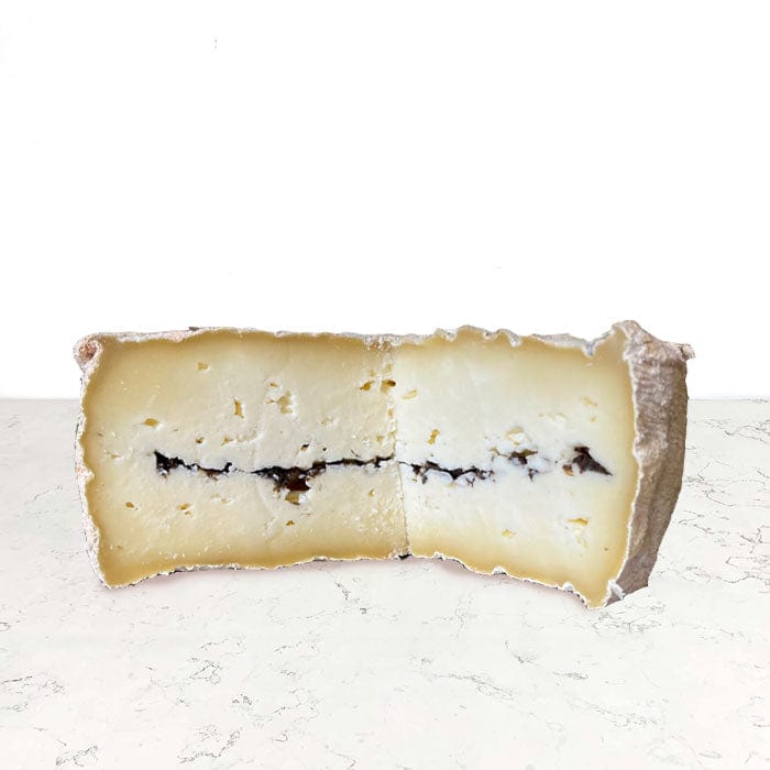 DILMUN Queso tipo Montaña de vaca de pastoreo con trufa 250g Rancho Cuatro Encinos