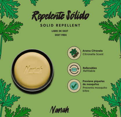DILMUN Repelente sólido contra mosquitos sin DEET 80g Nanah