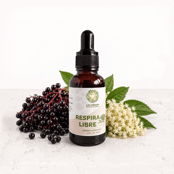 DILMUN Respira libre – Tintura de saúco 30ml Las Cañadas