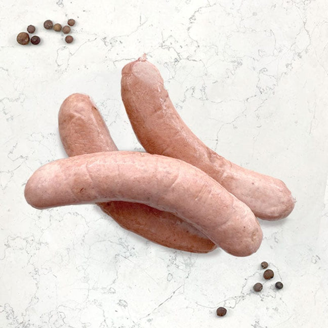 DILMUN Salchicha de jabalí orgánico 3 piezas aprox. 280g Indomitus