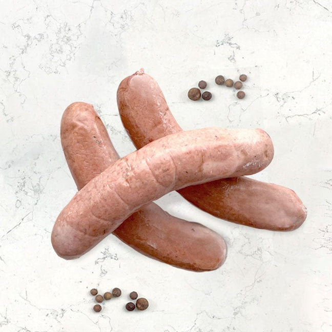 DILMUN Salchicha frankfurt de cerdo en pastoreo 3 piezas Santa Pradera