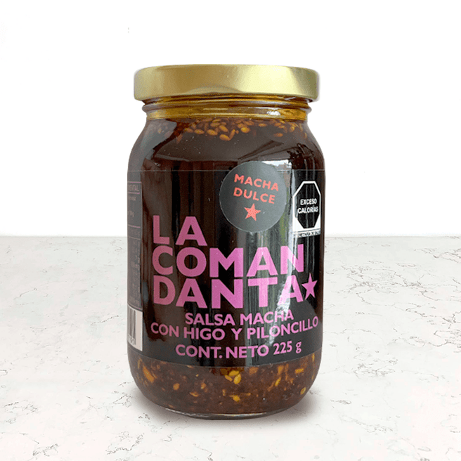 DILMUN Salsa macha con higo y piloncillo 225g La Comandanta