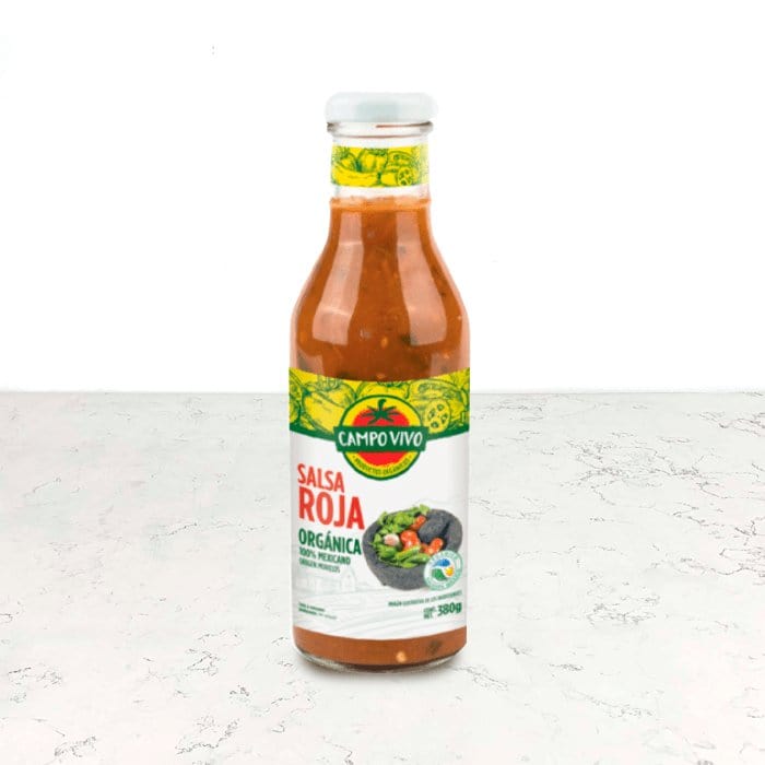 DILMUN Salsa roja orgánica 380g Campo Vivo