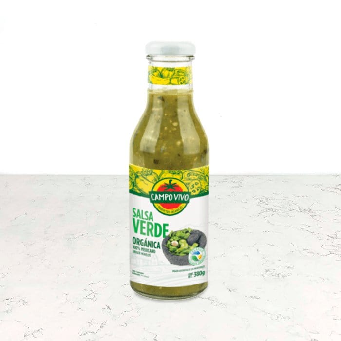 DILMUN Salsa verde orgánica 380g Campo Vivo