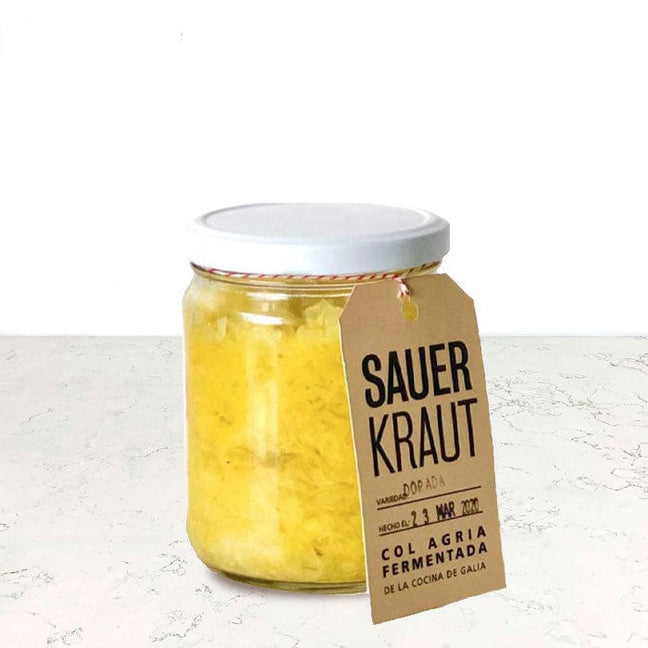 DILMUN Sauerkraut dorada con cúrcuma 370g La Cocina de Galia