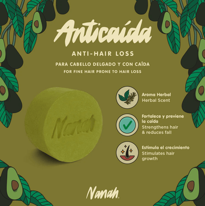 DILMUN Shampoo sólido anticaída 100g Nanah