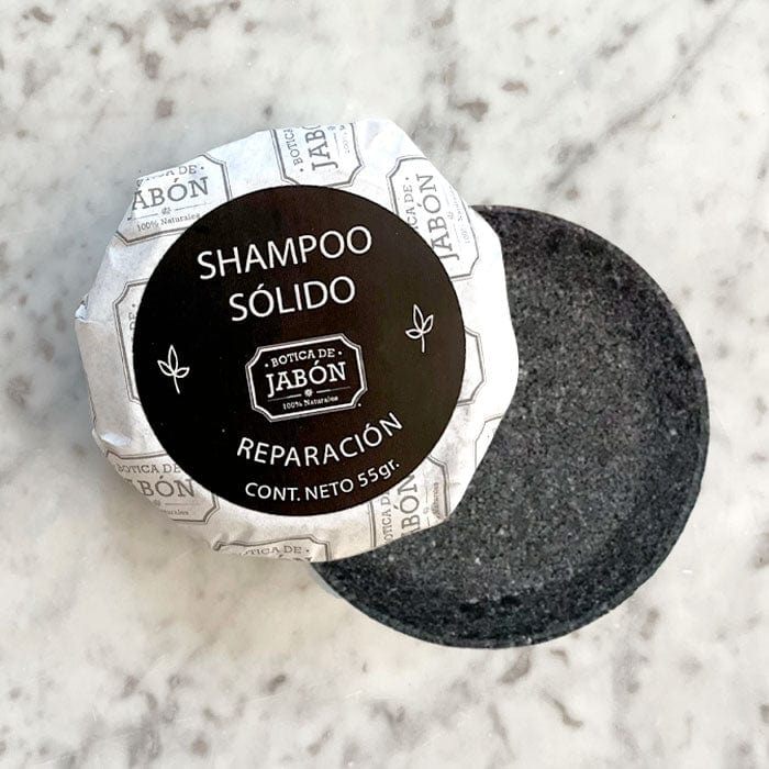 DILMUN Shampoo sólido reparación de carbón activado