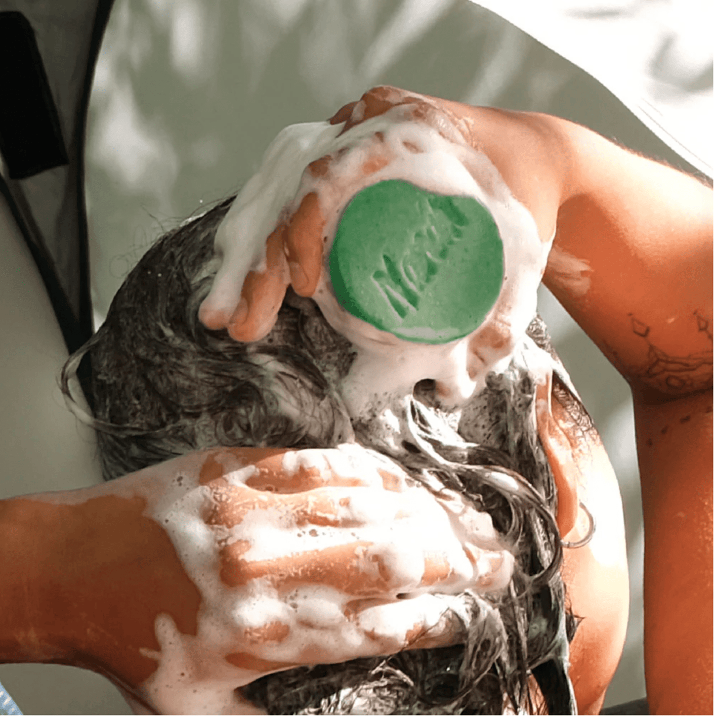 DILMUN Shampoo sólido romero menta para cabello delgado 100g Nanah