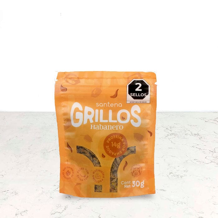 DILMUN Snack de grillo deshidratado sabor habanero 30g Santena