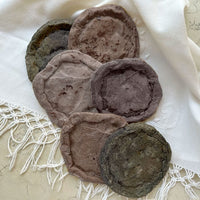 DILMUN Sopesitos azules agroecológicos hechos a mano 6 piezas Ecosentli