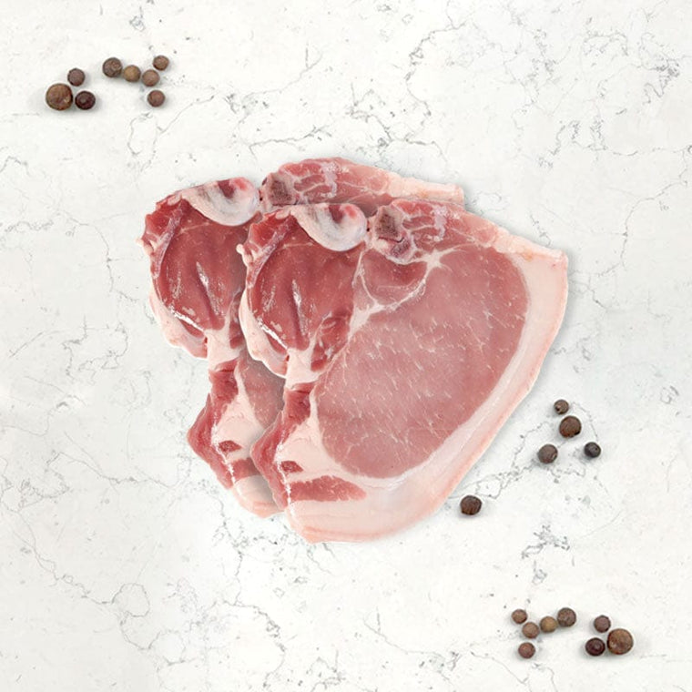 DILMUN T-bone de cerdo orgánico 2 piezas (aprox 500g) SaBio