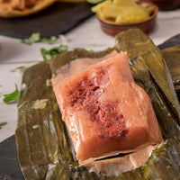 DILMUN Tamales rojos con pavo 3 piezas Granja Cocotla