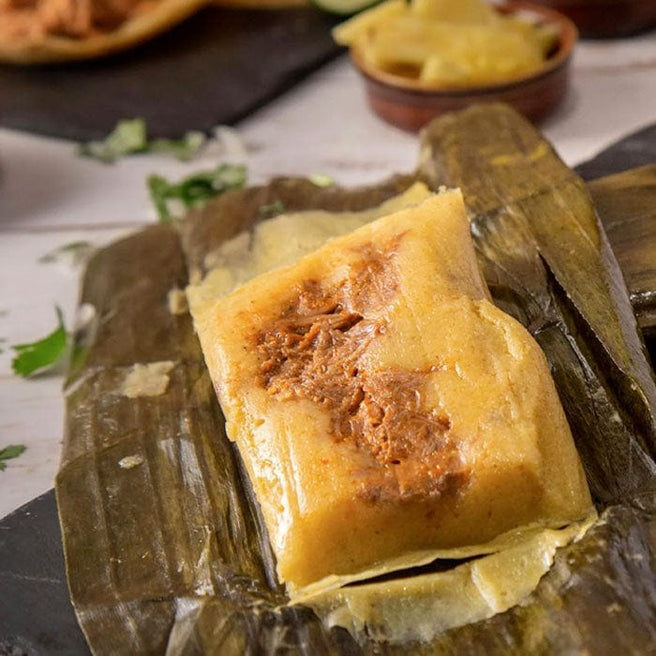 DILMUN Tamales verdes con pavo 3 piezas Granja Cocotla