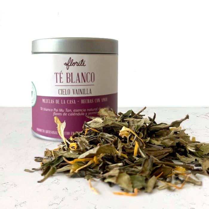 DILMUN Té blanco Cielo Vainilla 20g Florité