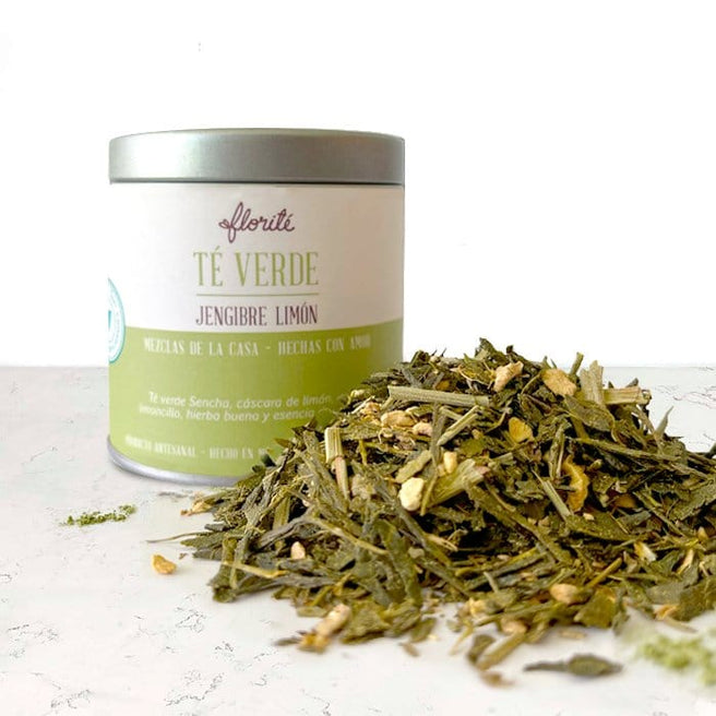 DILMUN Té verde jengibre limón 35g Florité