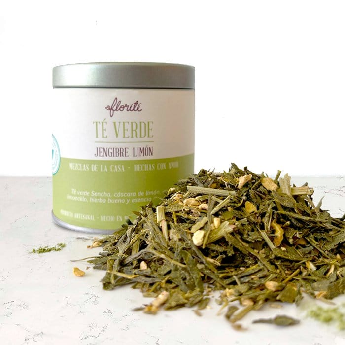 DILMUN Té verde jengibre limón 35g Florité