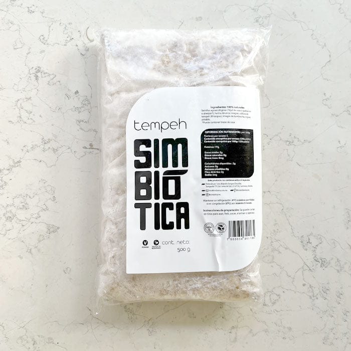 DILMUN Tempeh de soya orgánica 500g Simbiótica