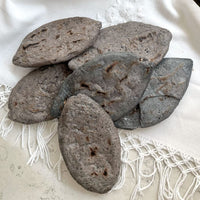 DILMUN Tlacoyos de frijol y maíz azul hechos a mano 6 piezas Ecosentli