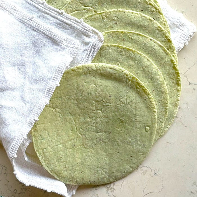 DILMUN Tortilla keto vegana de nopal sin maíz 18 piezas Nopalinda