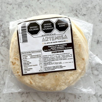 DILMUN Tortillas de harina estilo Sonora 500g Artemisa