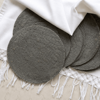 DILMUN Tortillas de maíz azul agroecológico hechas a mano 12 piezas Ecosentli