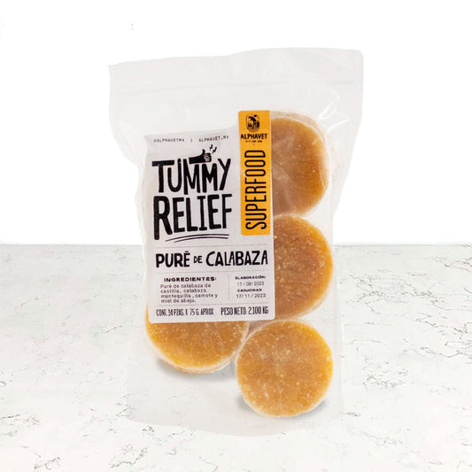 DILMUN Tummy Relief (puré de calabaza) Superfood 14 piezas Alphavet