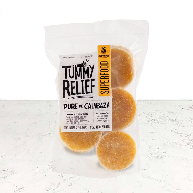 DILMUN Tummy Relief (puré de calabaza) Superfood 14 piezas Alphavet