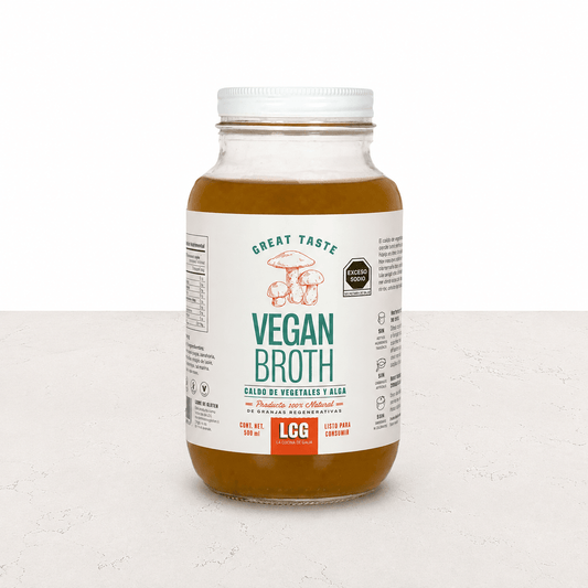 DILMUN Vegan broth caldo de vegetales 800ml La Cocina de Galia
