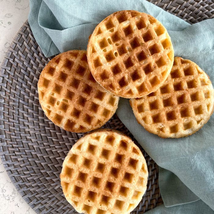 DILMUN Waffles orgánicos de masa madre 6 piezas Nuro