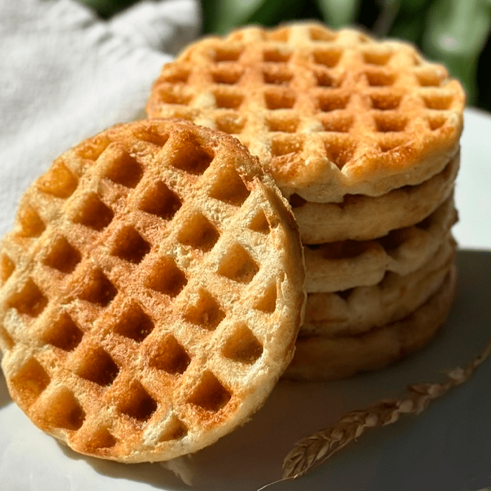 DILMUN Waffles orgánicos de masa madre 6 piezas Nuro