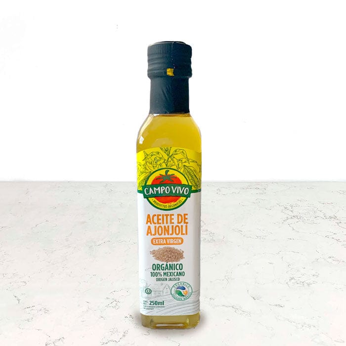 DILMUN Aceite de Ajonjolí tostado orgánico 250ml Campo Vivo