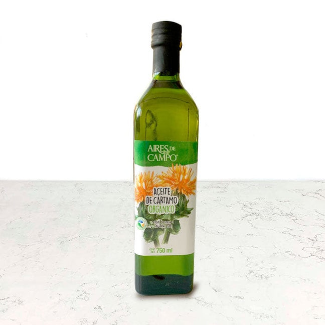 DILMUN Aceite de cártamo orgánico 750ml  Aires de Campo