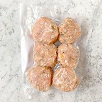 DILMUN Albóndigas crudas de pollo orgánico 500g Indomitus