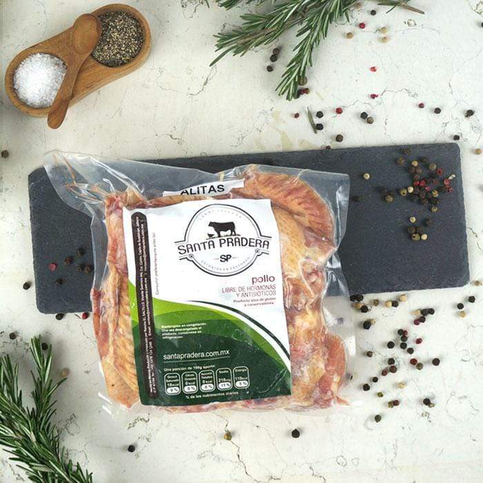 DILMUN Alitas naturales de pollo orgánico 500 g Santa Pradera