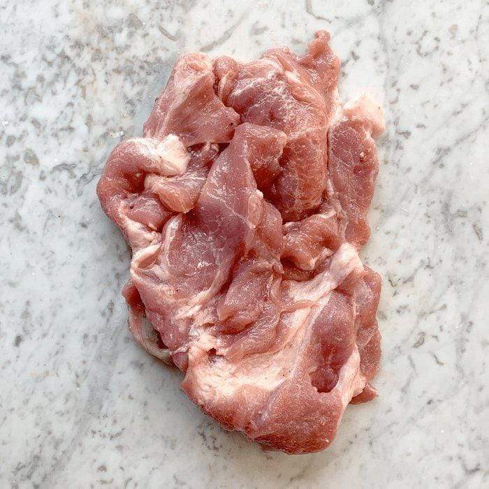 DILMUN Arrachera marinada orgánica de cerdo 500 g Indomitus