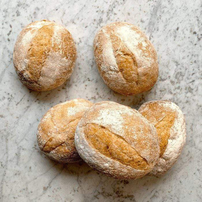 DILMUN Bollos de aceite de oliva 5 piezas Pan de Elia