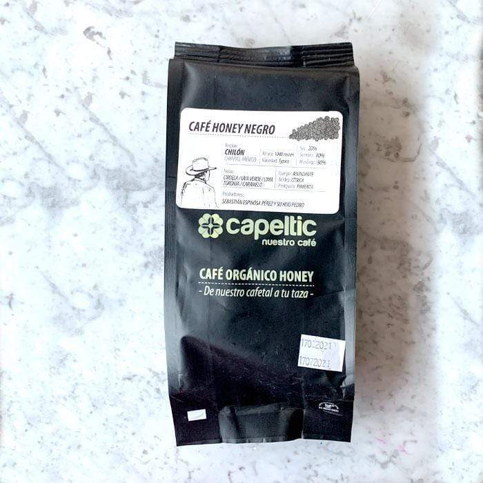 DILMUN Café orgánico en grano honey negro 250 g Capeltic
