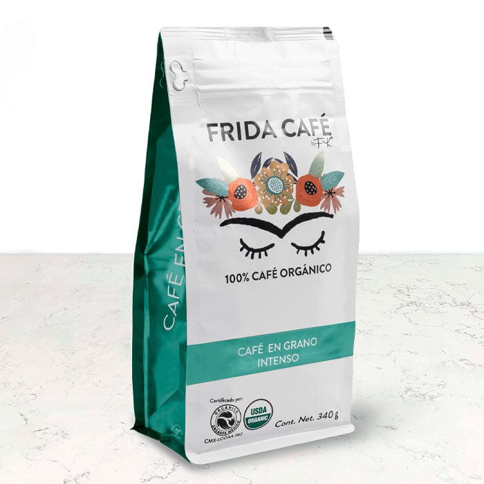 DILMUN Café organico en GRANO - Intenso 340g Frida Café