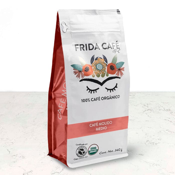 DILMUN Café organico MOLIDO - Medio 340g Frida Café