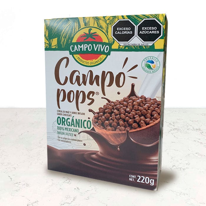 DILMUN Cereal orgánico Campo Pops 220g Campo Vivo